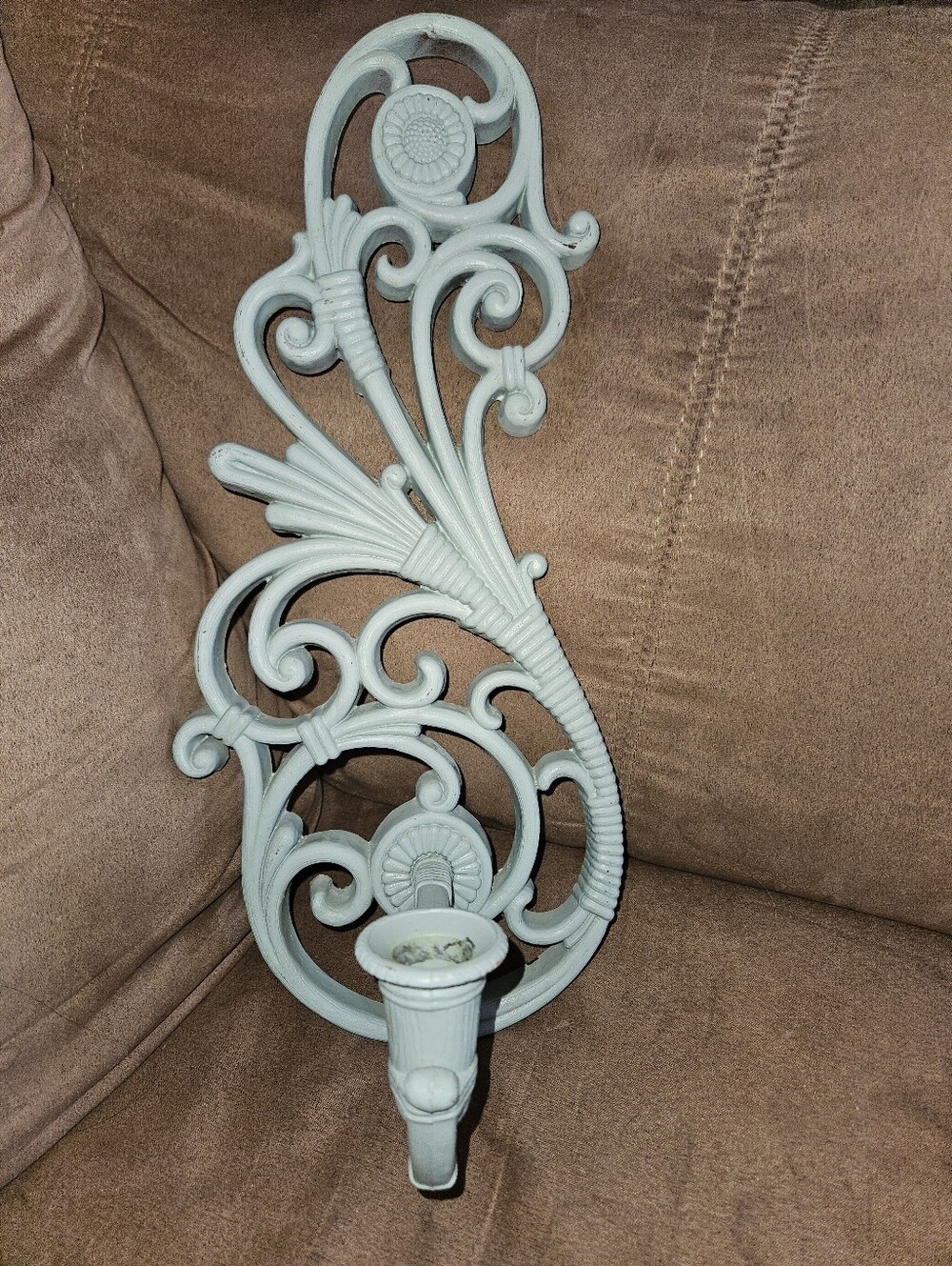VTG HOMCO 1978 Syroco Wall Sconce, 15.50"T x 6" @ Widest